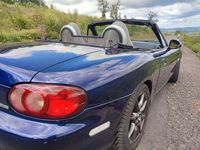 Gebraucht Mazda MX5 Edition 110 PS (80 kW) 2003 Blau Cabrio