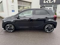 Gebraucht Kia Picanto Launch Edition 79 PS (58 kW) 2024 Auroraschwarz metallic Kleinwagen