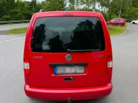Gebraucht VW Caddy 69 PS (50 kW) 2004 Rot Van / Kleinbus