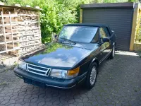 Brugt Saab 900 Cabriolet 126 HK (92 kW) 1990 Sort Cabriolet