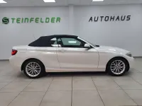 Gebraucht BMW 218 Advantage 136 PS (100 kW) 2017 Weiß Cabrio