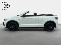 Gebraucht VW T-Roc Cabriolet R-line 150 PS (110 kW) 2022 Weiß Cabrio