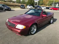 Gebraucht Mercedes SL500 326 PS (239 kW) 1991 Rot Cabrio
