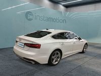 Gebraucht Audi A5 Sportback Advanced Plus 163 PS (119 kW) 2021 Weiß Kleinwagen