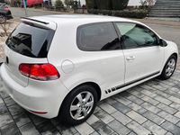 Gebraucht VW Golf VI 122 PS (89 kW) 2009 Weiß Kleinwagen