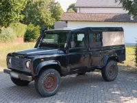 Gebraucht Land Rover Defender 122 PS (89 kW) 2000 Schwarz Van