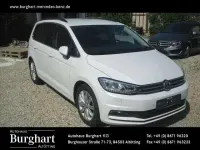 Gebraucht VW Touran Highline 190 PS (139 kW) 2017 Oryxweiß perlmutteffekt Van / Kleinbus