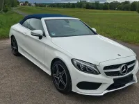 Gebraucht Mercedes C250 AMG line 211 PS (155 kW) 2017 Weiß Cabrio