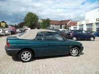 Gebraucht Ford Escort Cabriolet 116 PS (85 kW) 1995 Grün metallic Cabrio