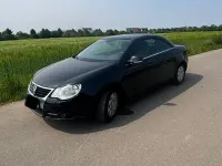 Usata VW Eos 115 CV (84 kW) 2006 Nero Cabrio