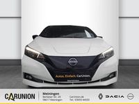 Gebraucht Nissan Leaf Tekna 160 kW (218 PS) 2024 Pearl white/black (schwarz) Kleinwagen