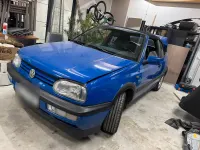 Gebraucht VW Golf Cabriolet 110 PS (80 kW) 1997 Blau Cabrio