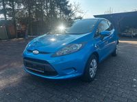 Gebraucht Ford Fiesta 97 PS (71 kW) 2009 Blau Kleinwagen
