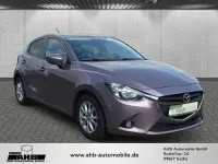 Gebraucht Mazda 2 Exclusive-Line 90 PS (66 kW) 2015 Metisviolett metallic Kleinwagen