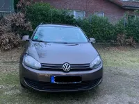 Gebraucht VW Golf VI 2011 Braun Kleinwagen