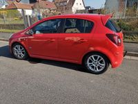 Gebraucht Opel Corsa Color Edition 90 PS (66 kW) 2009 Rot Kleinwagen