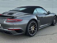 gebraucht Porsche 911 Turbo S Cabriolet 991 Approved 02/26 ACC Carbon Burn