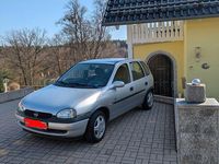 Gebraucht Opel Corsa 65 PS (47 kW) 1998 Silber Kleinwagen