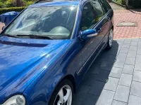 Używany Mercedes C230 204 KM (150 kW) 2006 Niebieski Kombi