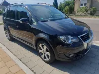 Gebraucht VW Touran Cross 170 PS (125 kW) 2007 Schwarz Van / Kleinbus