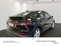 Gebraucht Audi Q4 Sportback e-tron S-Line 125 kW (170 PS) 2023 Schwarz SUV