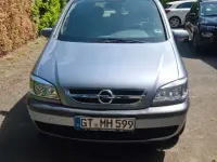 Gebraucht Opel Zafira 125 PS (91 kW) 2004 Silber Van / Kleinbus