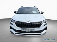 Gebraucht Skoda Karoq SportLine 150 PS (110 kW) 2025 Moon weiss perleffekt SUV