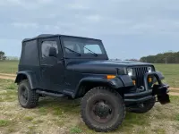 Gebraucht Jeep Wrangler 123 PS (90 kW) 1992 Schwarz SUV