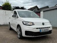 Gebraucht VW Caddy R 75 PS (55 kW) 2021 Weiß Van / Kleinbus