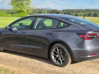Usata Tesla Model 3 Long Range AWD 366 kW (498 CV) 2023 Argento Berlina
