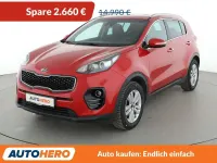 Gebraucht Kia Sportage DREAM-TEAM Edition 132 PS (97 kW) 2018 Rot SUV