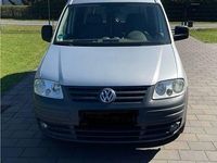 Gebraucht VW Caddy Maxi 105 PS (77 kW) 2009 Silber Van / Kleinbus