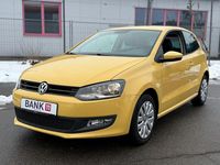 Gebraucht VW Polo Team 60 PS (44 kW) 2010 Gelb Kleinwagen