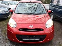 Gebraucht Nissan Micra Acenta 80 PS (58 kW) 2011 Rot Kleinwagen
