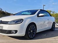 Gebraucht VW Golf Cabriolet 122 PS (89 kW) 2012 Weiß Cabrio