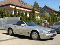 Gebraucht Mercedes SL320 231 PS (169 kW) 1997 Silber Cabrio