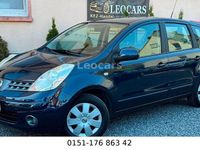 Gebraucht Nissan Note Acenta 88 PS (64 kW) 2008 Blau Kleinwagen