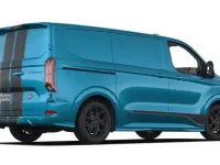Neu Ford E-Transit Sport 160 kW (218 PS) 2026 Digital aqua blue metallic Van