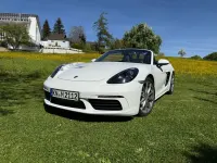 Gebraucht Porsche Boxster 299 PS (219 kW) 2019 Weiß Cabrio