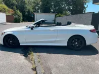 Gebraucht Mercedes C220 AMG line 170 PS (125 kW) 2017 Weiß Cabrio