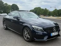 Gebraucht Mercedes C400 AMG line 333 PS (244 kW) 2017 Blau Coupé