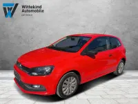 Gebraucht VW Polo Trendline 60 PS (44 kW) 2014 Rot Kleinwagen