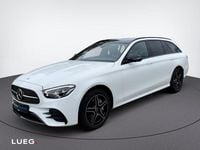 Gebraucht Mercedes E300 AMG 306 PS (225 kW) 2021 Unilack polarweiß Kombi