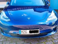 gebraucht Tesla Model 3 SR+ 2019 Deep Blue Metallic 1. Hand 18.000 km