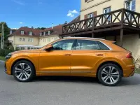 Gebraucht Audi Q8 S-Line 286 PS (210 kW) 2018 Orange SUV