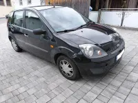 Gebraucht Ford Fiesta Trend 80 PS (58 kW) 2007 Schwarz Kleinwagen