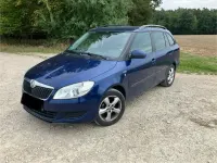 Gebraucht Skoda Fabia 85 PS (62 kW) 2012 Blau Kombi
