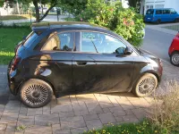 Gebraucht Fiat 500e Action 69 kW (95 PS) 2023 Schwarz Kleinwagen