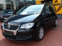 Gebraucht VW Touran Conceptline 105 PS (77 kW) 2007 Schwarz Van / Kleinbus