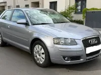 Brugt Audi A3 Ambiente 102 HK (75 kW) 2006 Sølv Hatchback